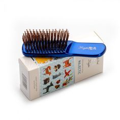 Расческа детская Majestic Mini (синяя)