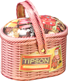Чай Tipson Лукошко "Рождество", 80 г (жестяная банка)