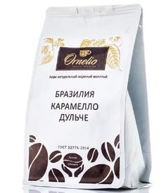 Кофе молотый для кофемашины Ornelio «Бразилия Карамелло Дульче» 250 г