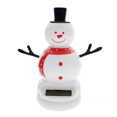 Новогодний сувенир «Снеговик Espada E-SWS на солнечной батарее»