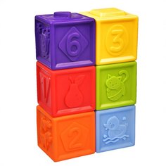 Кубики Умняшки, 6 штук Fancy