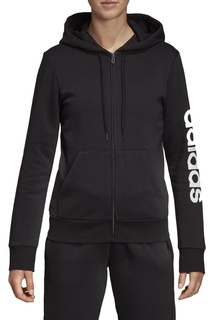 Толстовка W E LIN FZHD FL adidas