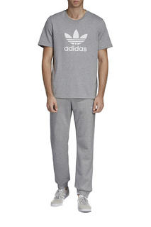 Брюки TREFOIL PANT MGREYH adidas