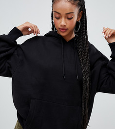 Oversize-худи Bershka-Черный