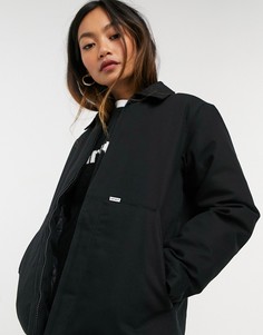 Стеганое пальто из плотной хлопковой парусины Carhartt WIP-Черный цвет