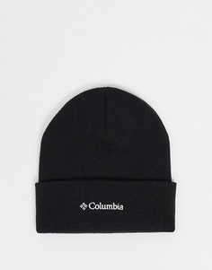 Плотная шапка-бини черного цвета Columbia City Trek-Черный цвет