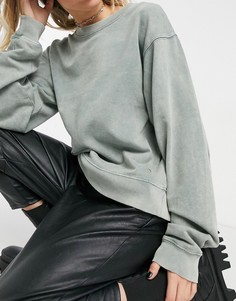 Серый свитшот AllSaints Demi