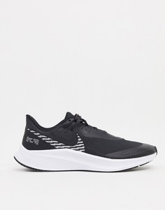 Черные кроссовки Nike Running Quest 3-Черный цвет