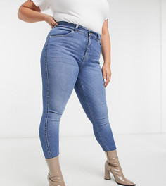 Небесно-голубые зауженные джинсы Dr Denim Plus Lexy-Голубой