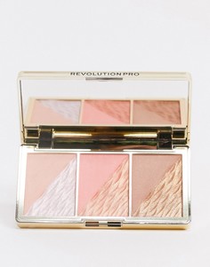 Палитра Revolution - Pro Crystal Luxe Dimension (Peach Royale)-Мульти