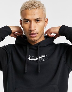 Черный худи Nike Air Print Pack-Черный цвет