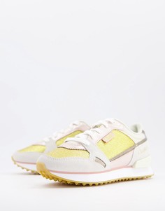 Кроссовки с розовыми блестками Puma x Charlotte Olympia Mile Rider-Розовый цвет