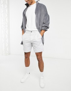 Светло-бежевые облегающие шорты-чиносы ASOS DESIGN-Светло-бежевый