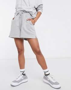Серые меланжевые шорты ASOS DESIGN-Серый