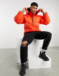 Дутая куртка оранжевого цвета Carhartt WIP-Оранжевый цвет