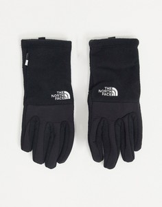 Черные перчатки для сенсорных экранов The North Face Denali-Черный цвет