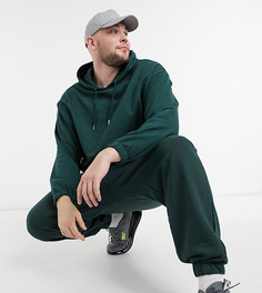 Зеленое oversized-худи от комплекта из органического хлопка ASOS DESIGN Plus-Зеленый