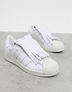Белые кроссовки adidas Originals Superstar-Белый
