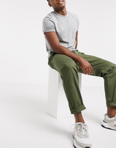 Зеленые суженные книзу брюки BOSS Athleisure keen2-Зеленый цвет