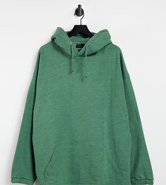 Зеленый выбеленный oversized-худи от комплекта ASOS DESIGN Plus-Зеленый цвет