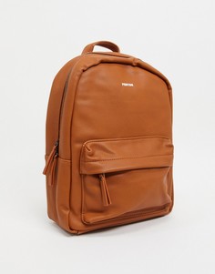 Светло-коричневый рюкзак с карманом спереди Fenton