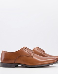 Светло-коричневые кожаные дерби Schuh remi-Светло-коричневый