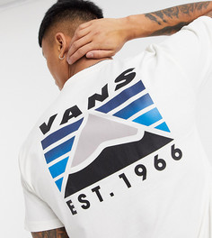 Кремовая футболка с принтом горы на спине Vans эксклюзивно для ASOS-Кремовый