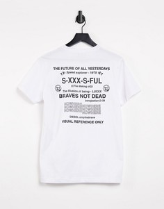 Белая футболка Diesel T-Diegos X44-Белый
