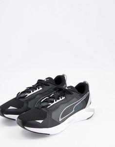Черно-серебристые кроссовки PUMA Training Ultraride-Черный цвет