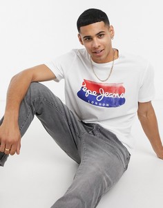 Футболка Pepe Jeans Milburn-Белый