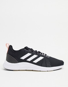 Черно-белые кроссовки adidas Running Aswetrain-Черный цвет