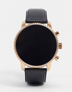 Смарт-часы для мужчин Fossil Gen 4 explorist FTW4017-Черный