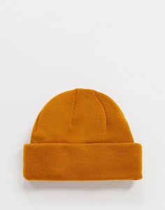 Оранжевая шапка-бини ASOS DESIGN-Оранжевый