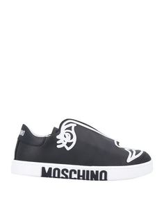 Низкие кеды и кроссовки Moschino