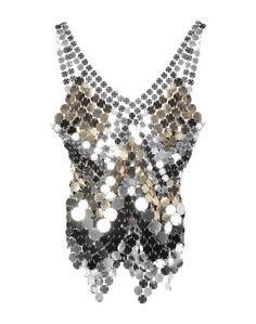 Топ без рукавов Paco Rabanne