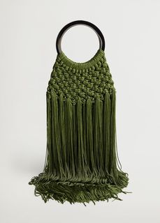 Плетеная сумка - Claudia Mango