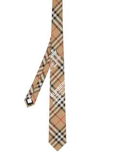 Burberry галстук с принтом Horseferry и Vintage Check