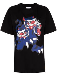 Kenzo футболка с принтом из коллаборации с Kansai Yamamoto