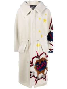 Mr & Mrs Italy пальто с кулиской и цветочным принтом