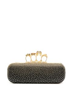 Alexander McQueen клатч с ручкой-кастетом