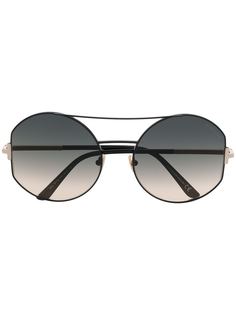 Tom Ford Eyewear солнцезащитные очки Dolly в круглой оправе