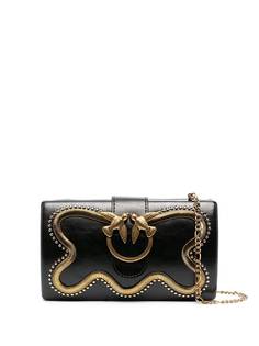 Pinko клатч Love Party с металлическим декором