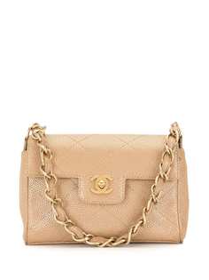Chanel Pre-Owned стеганая сумка на плечо 2001-го года с логотипом CC