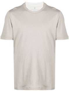 Brunello Cucinelli многослойная футболка