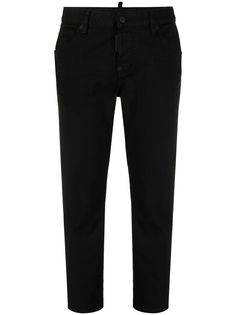 Dsquared2 укороченные джинсы с заниженной талией