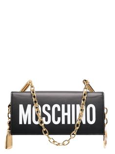 Moschino сумка на плечо с логотипом