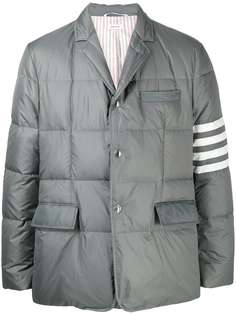 Thom Browne дутый пиджак с полосками 4-Bar