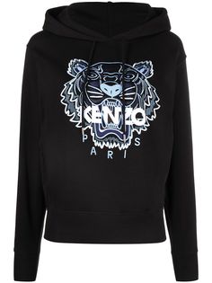 Kenzo худи с вышивкой Tiger