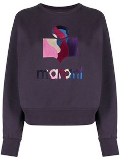 Isabel Marant Étoile толстовка Moby с круглым вырезом