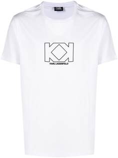 Karl Lagerfeld футболка с короткими рукавами и логотипом
